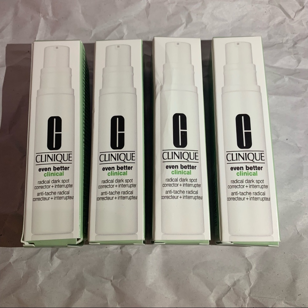4 x Clinique even better clinical 10ml